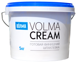 Шпаклевка VOLMA-Cream финишная, готовая к применению 5 кг