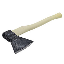 Топор плотницкий,  кованый, тип А1, полугруглое лезвие, деревянная рукоятка,, 1200/1550 г, (шт.)